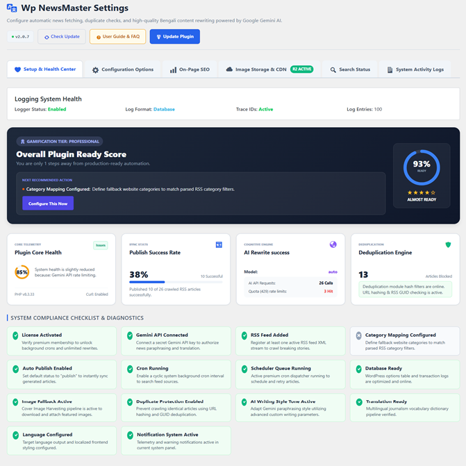 wp newsmaster